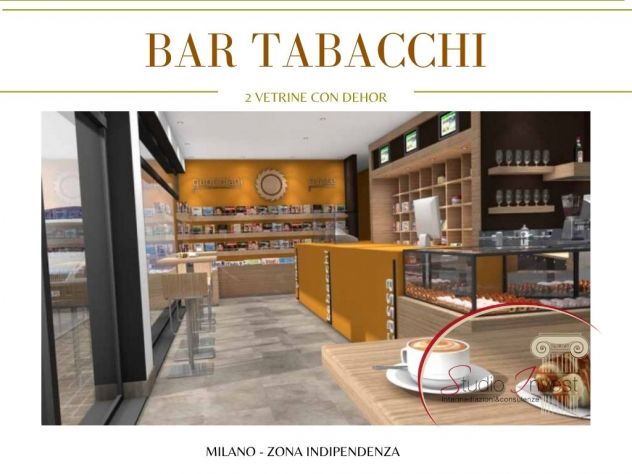 RIF B2210 BAR TABACCHI CON DEHOR IN ZONA INDIPENDENZA