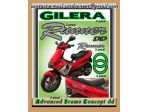 Adesivi Scooter GILERA RUNNER DD 50 - del 1999 - KIT COMPLETO