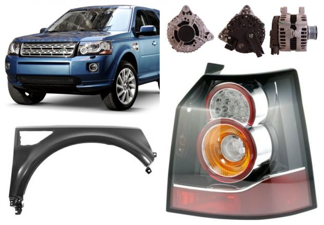 Land Rover Freelander frontale parafango paraurti airbag freni cerchi 12-15
