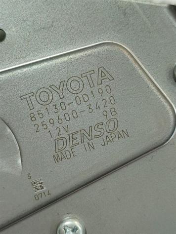 MOTORINO TERGICRISTALLO POSTERIORE TOYOTA Yaris Serie 85130-0D190 1NZFXE (1720) - Foto 3
