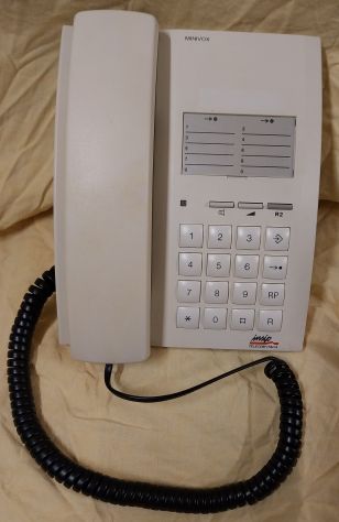Telefono fisso a cavo multifunzione Minivox InSip, di Telecom Italia. - Foto 3