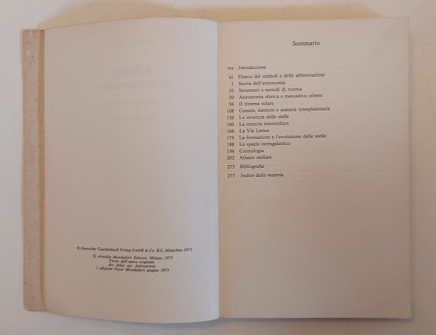 Atlante di astronomia.L'Uomo è l'universo Joachim Herrmann 1°Ed.Mondadori, 1975 - Foto 3
