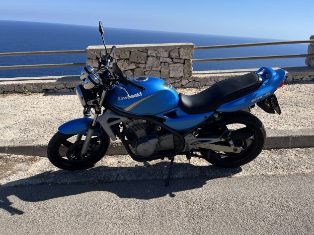 Kawasaki 500 ER5 azzurro in perfette condizioni - Foto 2