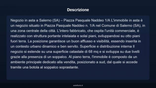Immobile in asta di 68 m² in vendita a Salerno - Foto 5