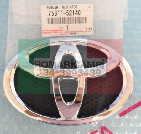 Toyota stemma 75311-52140 Codici di riferimento