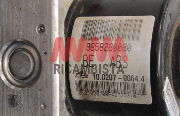9658260080 Citroën C2 C3 centralina gruppo pompa ABS