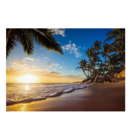 Fotomurale Adesivo Col Tramonto Ai Tropici Arredalacasa - Foto 2