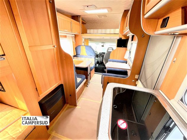 Camper Mc Louis Steel 460 Mansardato Fiat Ducato Del 2007 - Foto 9