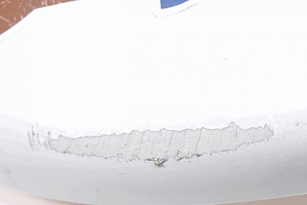 CARENA POSTERIORE SINISTRA BMW F 650 CS K14 2000 - 2005 46637666275 LEFT SIDE REAR FAIRING CON GRAFFIO - Foto 4