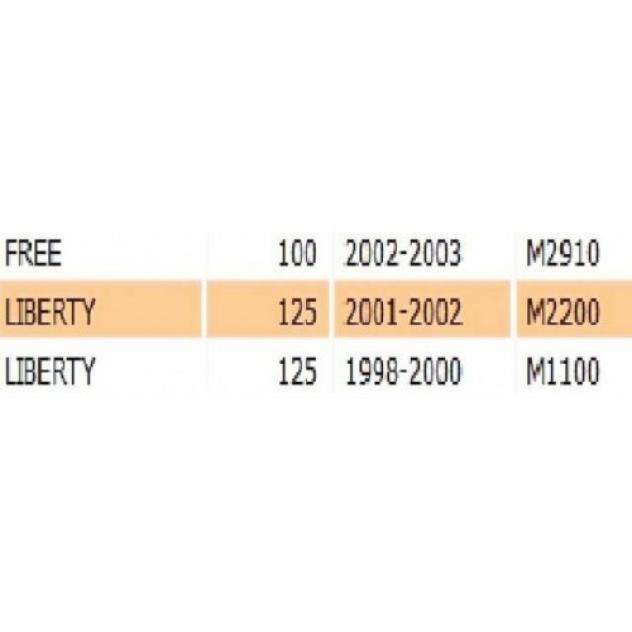 Cerchio in lega posteriore per Piaggio Liberty 125 Free 100 - 563235 - Foto 4