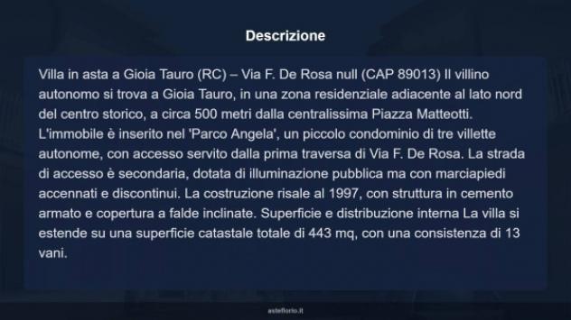 Immobile in asta di 443 m² in vendita a Gioia Tauro - Foto 11