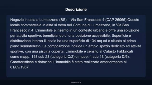 Immobile in asta di 134 m² in vendita a Lumezzane - Foto 6