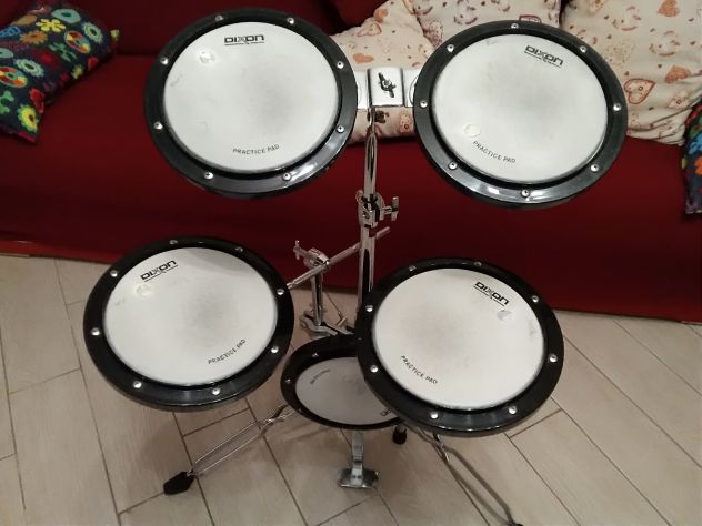 Batteria da studio dixon +coppia di Conga AMAT anni 70 come da foto - Foto 4