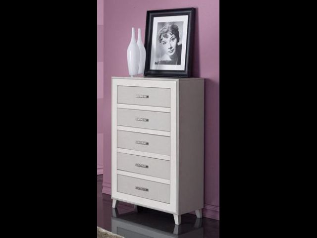 Cassettiera 5 cassetti stile moderno laccato cod 7202