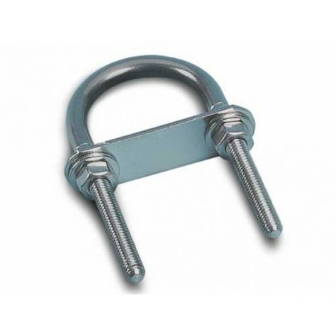 Coppia cavallotti inox ad U 135mm - Osculati