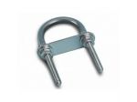 Coppia cavallotti inox ad U 135mm - Osculati