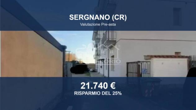 Immobile in asta di 45 m², box auto in vendita a Sergnano
