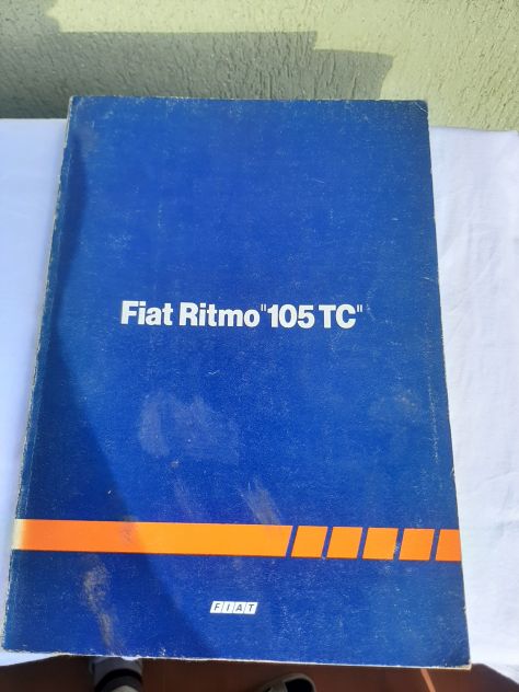 FIAT RITMO 105 TC MANUALE DI ASSISTENZA TECNICA 1981