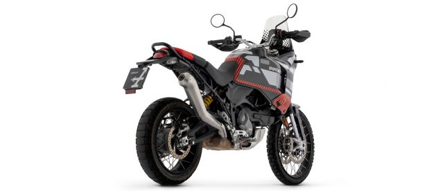 Scarico per Ducati Desert X Arrow Dakar Replica Indy race Mivv Dakar titanio - Foto 2