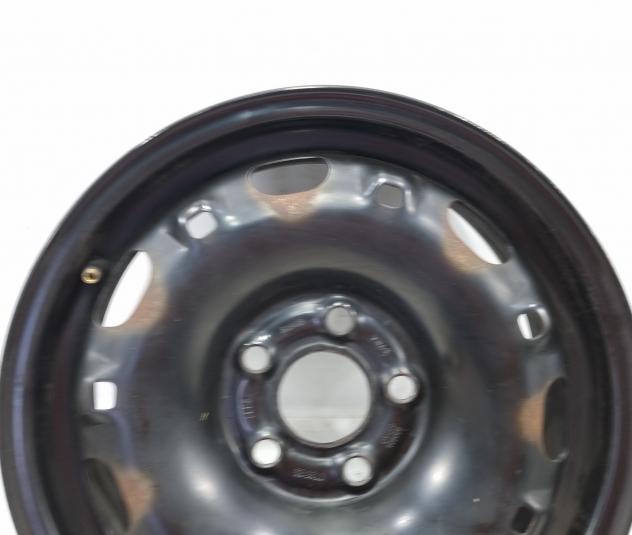 CERCHIO IN FERRO VOLKSWAGEN Polo 5° Serie 6Q0601027AC (0917) - Foto 2