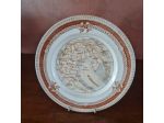 Set N° 2 piatti  Soc.Cer. Richard   serie  Geografia in  ceramica