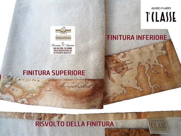 1^ Classe Alviero Martini corredo casa offerte varie su spugne letto e tavola . - Foto 5
