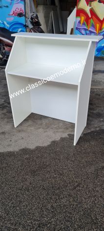 Bancone reception modello boiserie da 100 cm centro estetico negozi spedizione - Foto 2