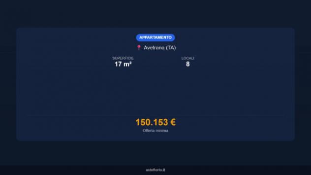 Immobile in asta di 17 m², box auto in vendita a Avetrana - Foto 13