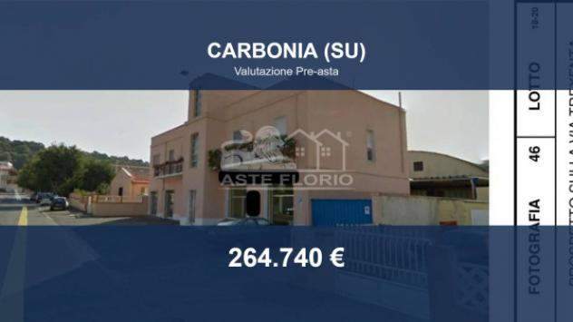 Immobile in asta di 657 m² in vendita a Carbonia