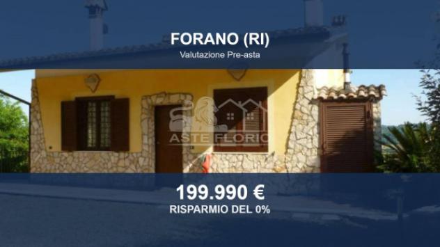 Immobile in asta di 205 m² con più di 5 locali e box auto in vendita a Forano