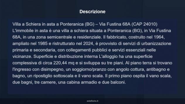Immobile in asta di 212 m² in vendita a Ponteranica - Foto 12