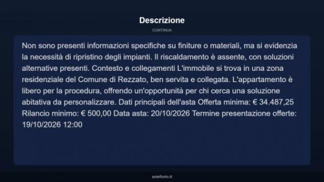 Immobile in asta di 40 m² in vendita a Rezzato - Foto 4