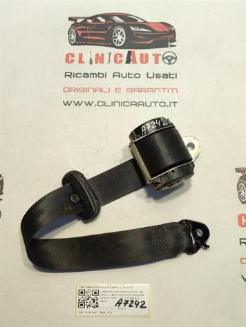 CINTURA DI SICUREZZA POSTERIORE SINISTRA TERZA FILA LAND ROVER Discovery Serie III 608078200 602278500D 276 (0410)