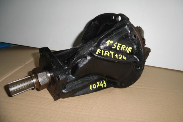 GRUPPO DIFFERENZIALE 10X43 FIAT 124 1 SERIE X SEMIASSE 22 CAVE attacco quadrato - Foto 2