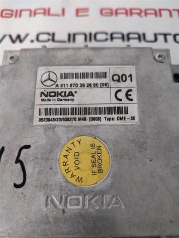 CENTRALINA TELEFONO MERCEDES Classe C Berlina W203 A211870382680 (0004) - Foto 2