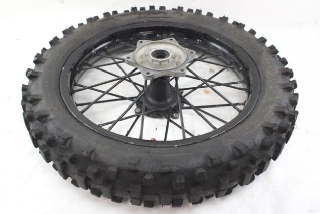 HONDA CRF 250 X 42650KSC000 CERCHIO A RAGGI POSTERIORE 2004 REAR WHEEL PNEUMATICO OK - Foto 7