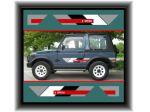 Adesivi fasce Fuoristrada SUZUKI SAMURAI SJ-413