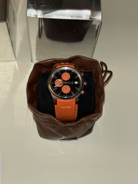 OROLOGIO AL QUARZO CON CRONOGRAFO,DA UOMO,FIRMATO ORIGINALE”D &amp; G:DOLCE &amp; GABB - Foto 3