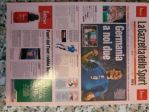 Cartolina La gazzetta dello sport italia vince
