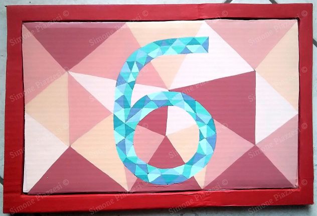 Quadro di Simone Piazzesi - NUMERO SEI (2024) - Foto 2
