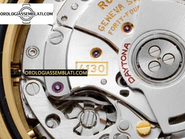Rolex Replica DAYTONA 116508 1:1 BEST EDITION QUADRANTE NERO/YG SU BRACCIALE YG SA4130 V2 - Foto 12