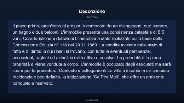 Immobile in asta di 130 m² con più di 5 locali in vendita a Gonnosfanadiga - Foto 4