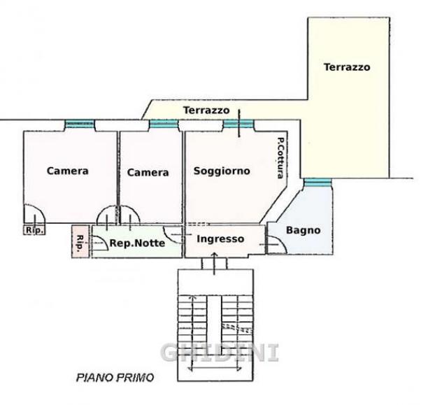 APPARTAMENTO di 4 vani e di 65 mq (GROSSETO - CENTRALE) rif. 2567.42M - Foto 19