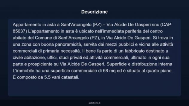 Immobile in asta di 68 m² in vendita a Sant'Arcangelo - Foto 4