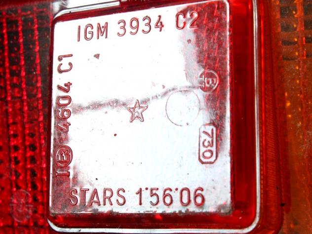 1.190.00 FARO FANALE POSTERIORE LATO DESTRO STARS FIAT 128 1.3 5P (1973) RICAMBIO USATO 9360 9362 - Foto 5