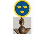 Distintivo della difesa aerea svedese.
