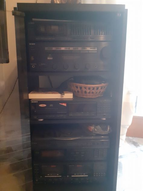 COMPLESSO SONY Stereo VINTAGE 1986-88 costituito da 6 ELEMENTI - Foto 2