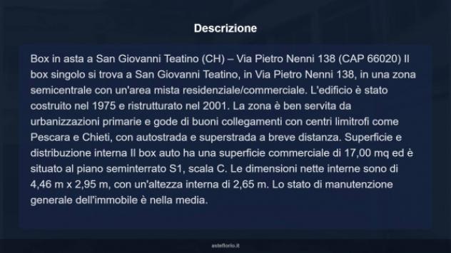 Immobile in asta di 17 m² in vendita a San Giovanni Teatino - Foto 6