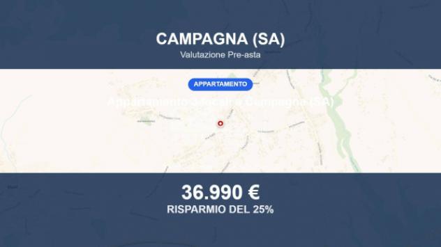 Immobile in asta di 53 m², box auto in vendita a Campagna