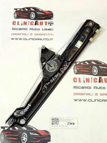 MECCANISMO ALZAVETRO POST. DX CITROEN C3 AirCross 39187594 DV5RC/YHX (17)